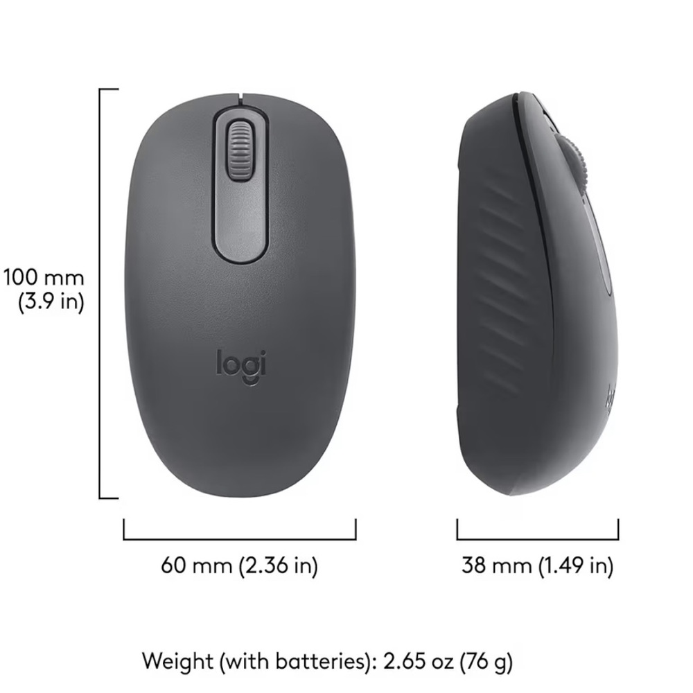 Logitech M196 Wireless Mouse - Picture 3 of 12